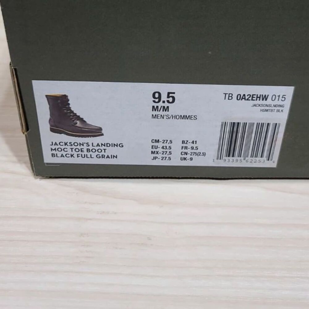 Timberland Jackson's Landing Moc Toe Boots - US 9.5 NEW - Picture 8 of 8